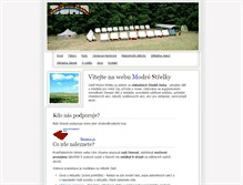 Tablet Screenshot of modrastrelka.duha.cz